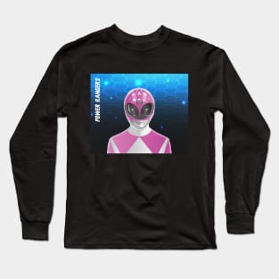 Pink Power Ranger Long Sleeve T-Shirt